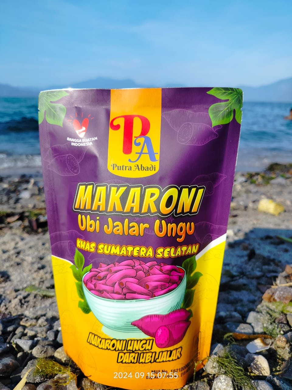 Makaroni Ubi Ungu
